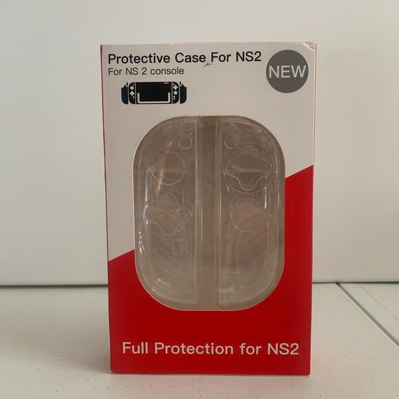 Unbranded Other - Protective Case For Nintendo Switch 2 Clear Full Protection Brand New